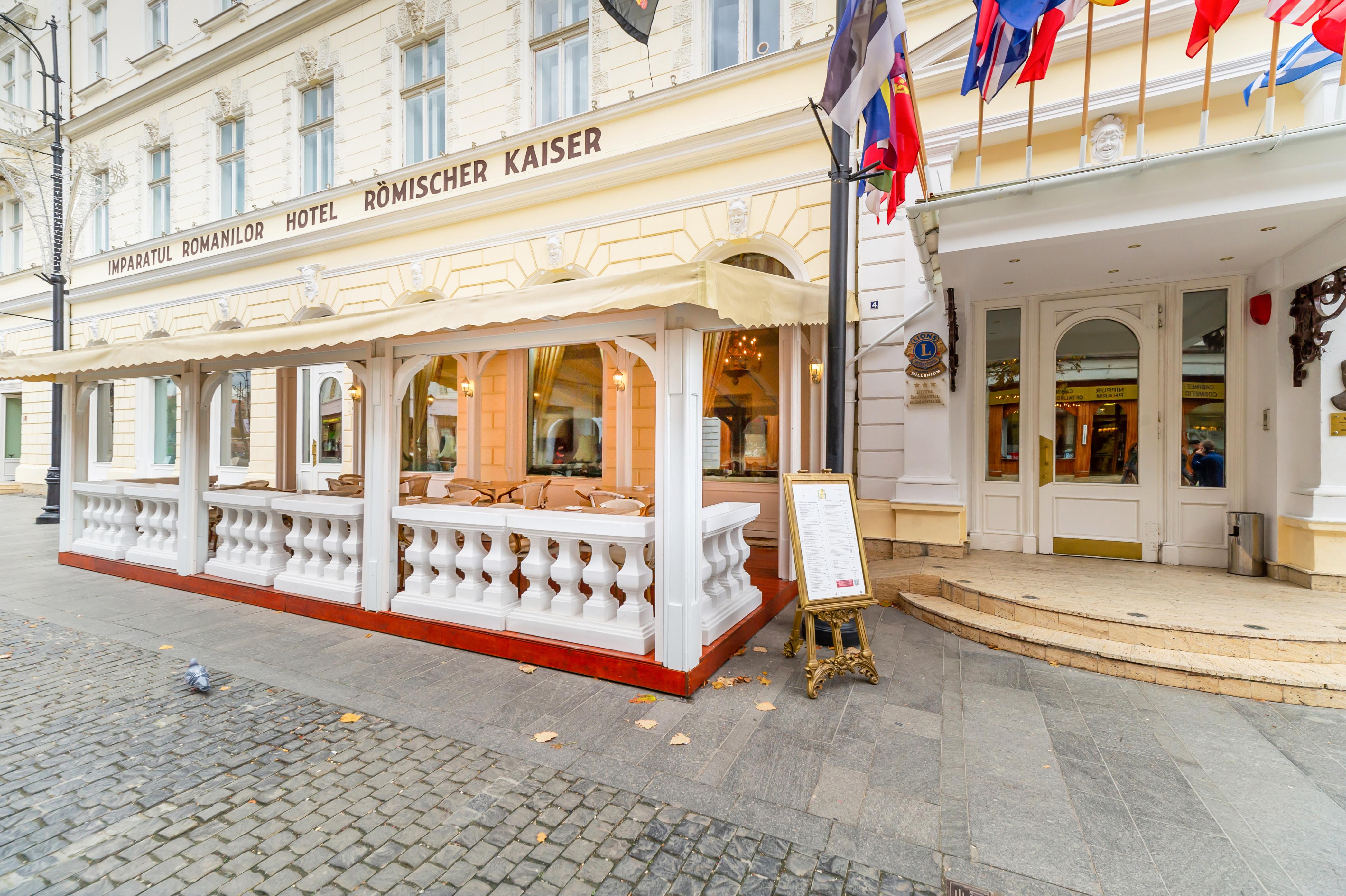 Hotel Imparatul Romanilor Sibiu Exterior foto