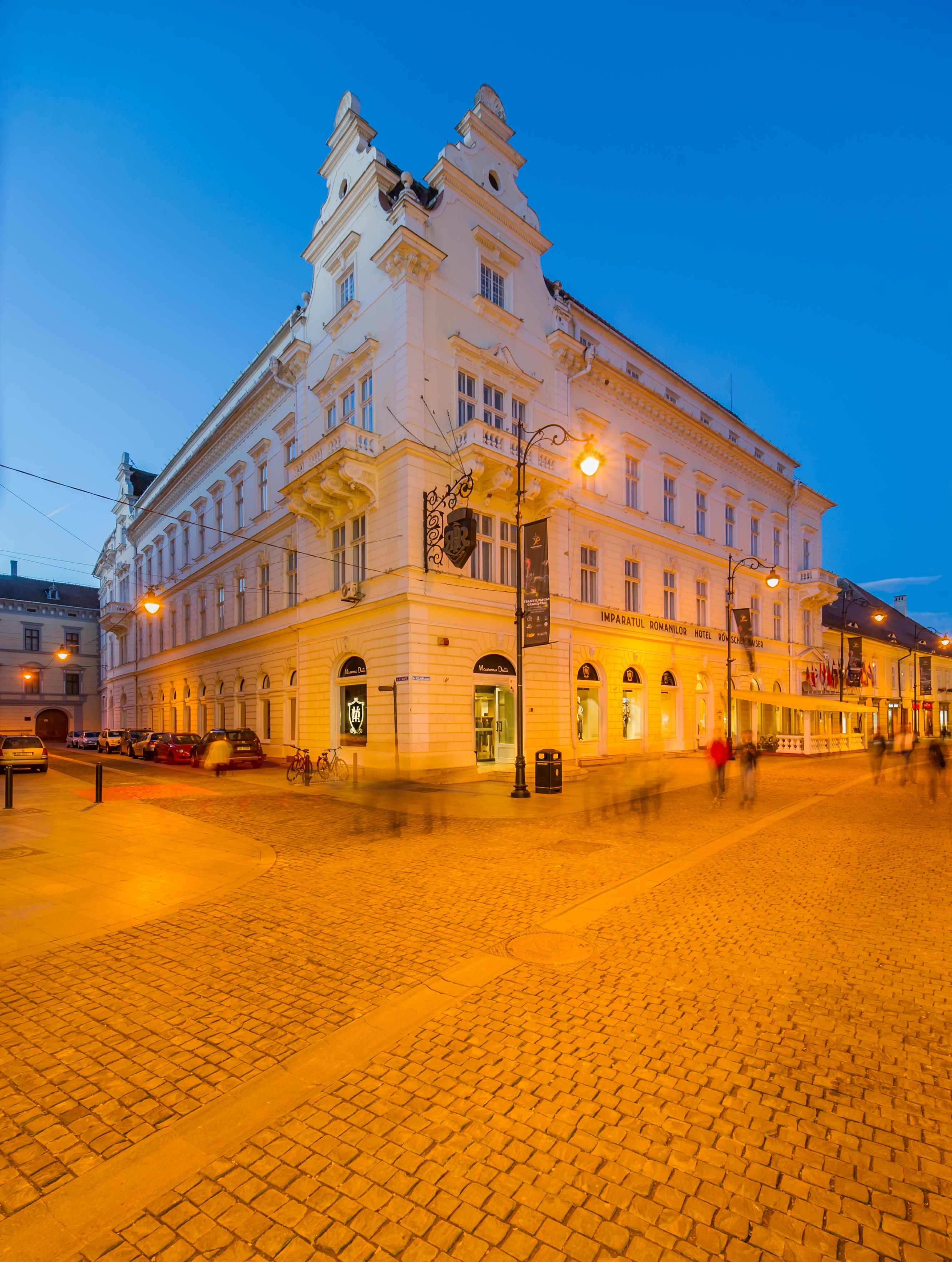 Hotel Imparatul Romanilor Sibiu Exterior foto